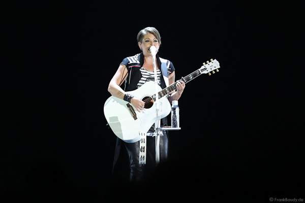 Natalie Maines der Country Band Dixie Chicks während ihrer MMXVI World Tour am 17.04.2016 im Hallenstadion in Zürich/Schweiz