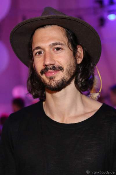 Claudio Heinzmann (Manager und Bruder von Stefanie Heinzmann) beim Radio Regenbogen Award 2016 am 22. April 2016 im Europa-Park in Rust