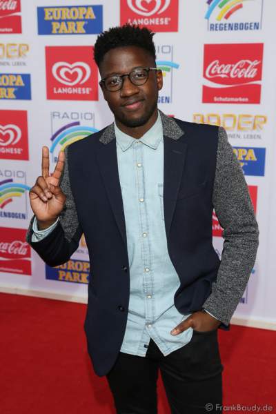 Kelvin Jones beim Radio Regenbogen Award 2016 am 22. April 2016 im Europa-Park in Rust