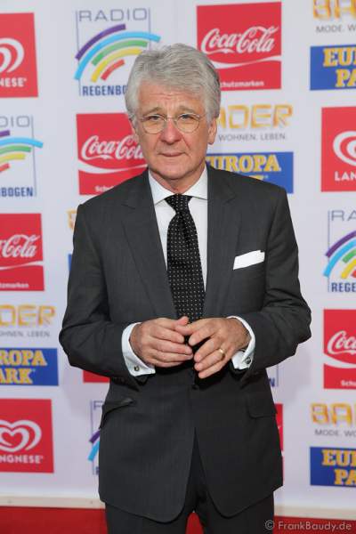 Marcel Reif beim Radio Regenbogen Award 2016 am 22. April 2016 im Europa-Park in Rust