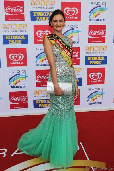 Lena Bröder, Miss Germany 2016 beim Radio Regenbogen Award 2016 am 22. April 2016 im Europa-Park in Rust