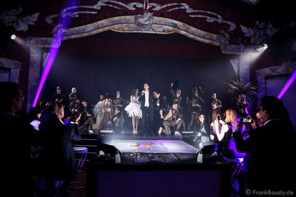 Premiere der neuen Abendshow Night.Beat.Angels am 29. April 2016 im Europa-Park in Rust