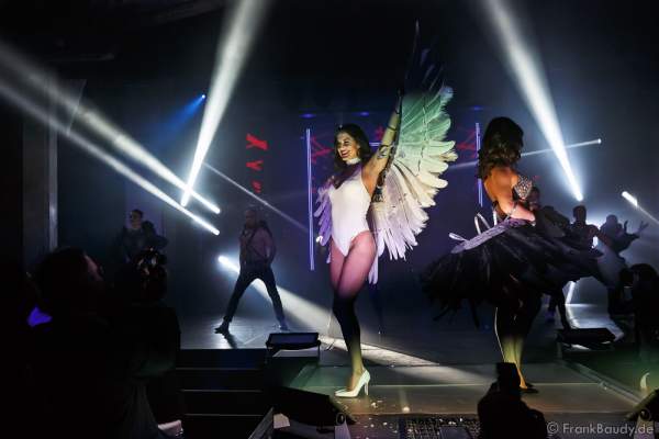 L´Sheila Sisters bei der Premiere der neuen Abendshow Night.Beat.Angels am 29. April 2016 im Europa-Park in Rust