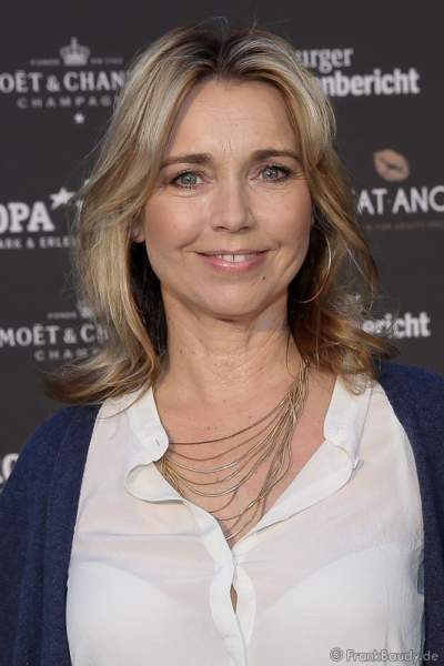 Tina Ruland bei der Premiere der neuen Abendshow Night.Beat.Angels am 29. April 2016 im Europa-Park in Rust