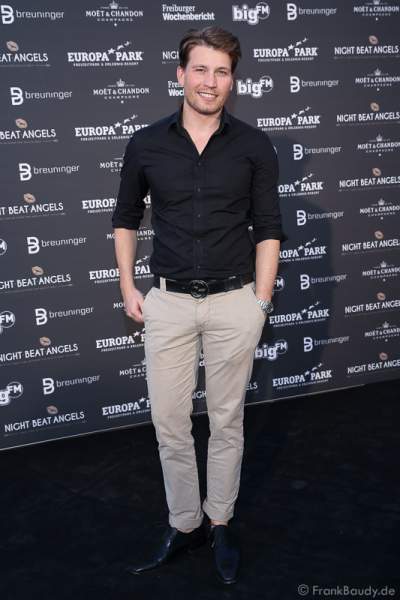 Rául Richter bei der Premiere der neuen Abendshow Night.Beat.Angels am 29. April 2016 im Europa-Park in Rust