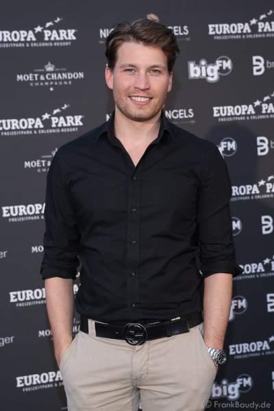 Rául Richter bei der Premiere der neuen Abendshow Night.Beat.Angels am 29. April 2016 im Europa-Park in Rust