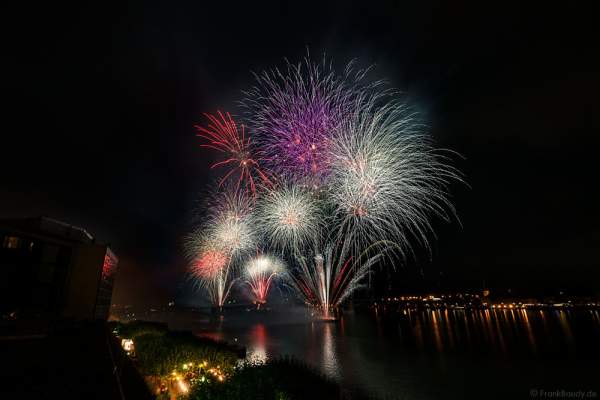 Einzigartiges Feuerwerk bei den Mainzer Sommerlichter 2016