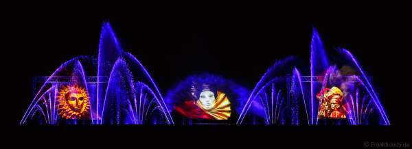 Große Wassershow bei Art et Lumière 2016 "Best of" aus über 30 Jahren Aquatique Show in Furdenheim