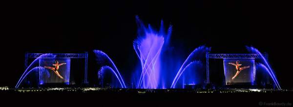 Große Wassershow bei Art et Lumière 2016 "Best of" aus über 30 Jahren Aquatique Show in Furdenheim
