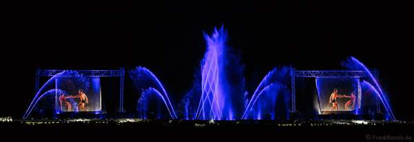 Große Wassershow bei Art et Lumière 2016 "Best of" aus über 30 Jahren Aquatique Show in Furdenheim