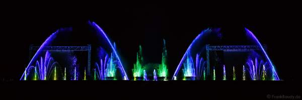 Große Wassershow bei Art et Lumière 2016 "Best of" aus über 30 Jahren Aquatique Show in Furdenheim