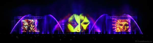 Große Wassershow bei Art et Lumière 2016 "Best of" aus über 30 Jahren Aquatique Show in Furdenheim
