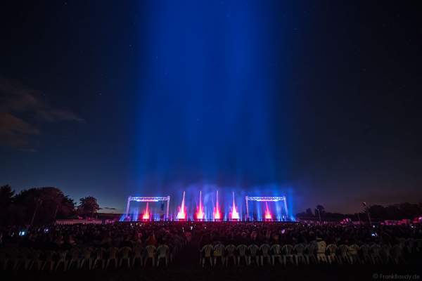 Große Wassershow bei Art et Lumière 2016 "Best of" aus über 30 Jahren Aquatique Show in Furdenheim