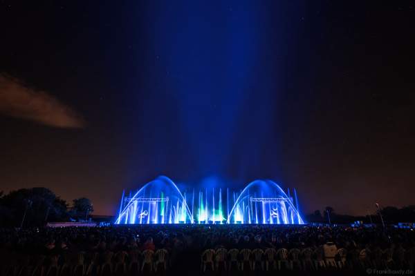 Große Wassershow bei Art et Lumière 2016 "Best of" aus über 30 Jahren Aquatique Show in Furdenheim