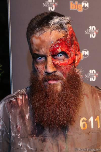 Darsteller bei der 2. Horror Glam Live Night im Europa-Park Rust am 02.10.2016