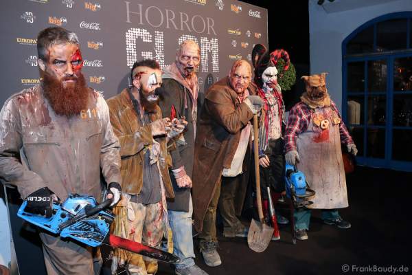 Darsteller bei der 2. Horror Glam Live Night im Europa-Park Rust am 02.10.2016