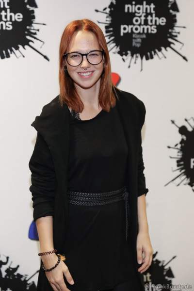 Stefanie Heinzmann bei der Pressekonferenz zur Premiere von Night of the Proms 2016 in der SAP Arena Mannheim