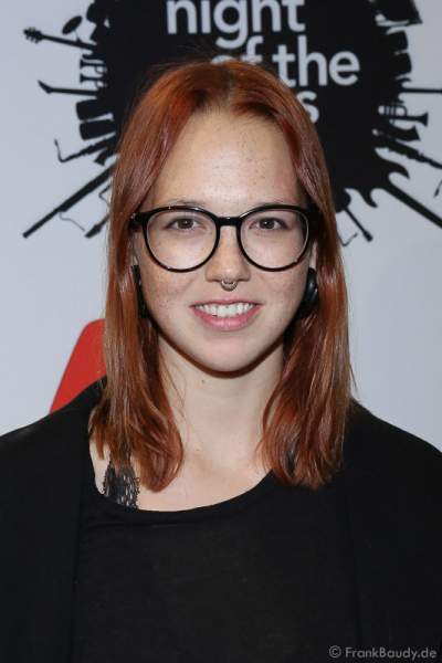 Stefanie Heinzmann bei der Pressekonferenz zur Premiere von Night of the Proms 2016 in der SAP Arena Mannheim