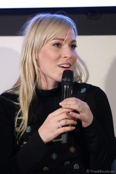 Natasha Bedingfield bei der Pressekonferenz zur Premiere von Night of the Proms 2016 in der SAP Arena Mannheim