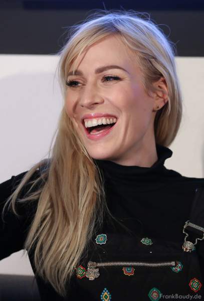 Natasha Bedingfield bei der Pressekonferenz zur Premiere von Night of the Proms 2016 in der SAP Arena Mannheim