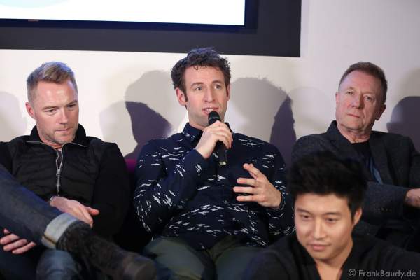 Künstler von Nights of the Proms 2016 bei der Pressekonferenz zur Premiere in der SAP Arena in Mannheim