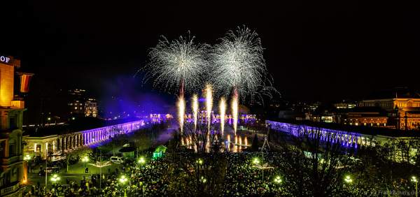 Hit Radio FFH feiert mit Jubiläums-Feuerwerk 70 Jahre Hessen in Wiesbaden