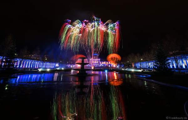 Hit Radio FFH feiert mit Jubiläums-Feuerwerk 70 Jahre Hessen in Wiesbaden