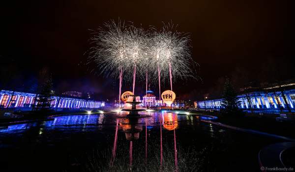 Hit Radio FFH feiert mit Jubiläums-Feuerwerk 70 Jahre Hessen in Wiesbaden