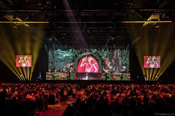 Traumszene von DJ BoBo bei seiner neuen Show MYSTORIAL am 13. Januar 2017 im Europa-Park Rust