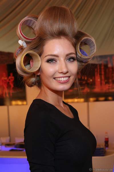 Miss Germany 2017 Soraya Kohlmann (Miss Sachsen 2017) Backstage bei den Vorbereitungen