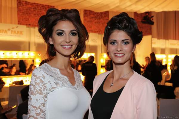 Backstage bei den Vorbereitungen zur Miss Germany 2017 Wahl im Europa-Park am 18. Februar