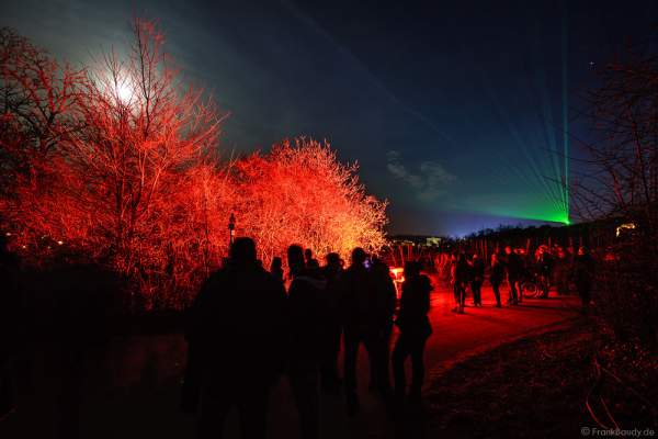 Leuchtende Weinbergnacht 2017 mit Laser in Bad Dürkheim