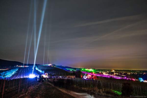 Weinbergnacht 2017 in Bad Dürkheim zwischen Michelsberg, Spielberg, Herrenberg und Weilberg