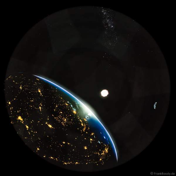 The Secrets of Gravity - From Europe to Space im 360 Grad-Kino TRAUMZEIT-DOME, Europa-Park 2017