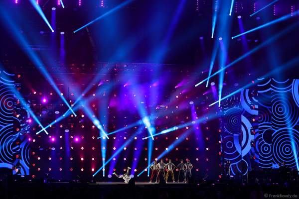 Auftritt Dancefloor Destruction Crew beim PRG Live Entertainment Award (LEA) 2017 in der Festhalle in Frankfurt