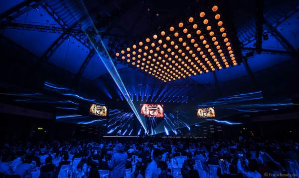 Konzertauftritt Udo Lindenberg beim PRG Live Entertainment Award (LEA) 2017 in der Festhalle in Frankfurt