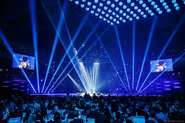 Konzertauftritt Udo Lindenberg beim PRG Live Entertainment Award (LEA) 2017 in der Festhalle in Frankfurt