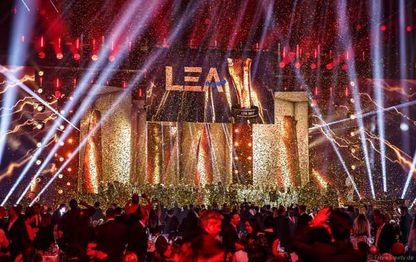 Schlussbild beim PRG Live Entertainment Award (LEA) 2017 in der Festhalle in Frankfurt
