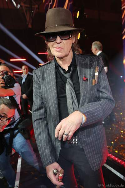 Udo Lindenberg auf der After-Show-Party beim PRG Live Entertainment Award (LEA) 2017 in der Festhalle in Frankfurt