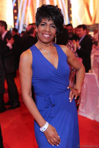 Love Newkirk auf der After-Show-Party beim PRG Live Entertainment Award (LEA) 2017 in der Festhalle in Frankfurt