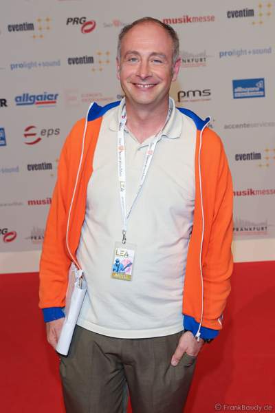 Kabarettist Alfons (Emmanuel Peterfalvi) beim PRG Live Entertainment Award (LEA) 2017 in der Festhalle in Frankfurt
