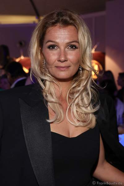 Franziska van Almsick auf der After-Show-Party beim Radio Regenbogen Award 2017 am 07. April in der Europa-Park Arena in Rust