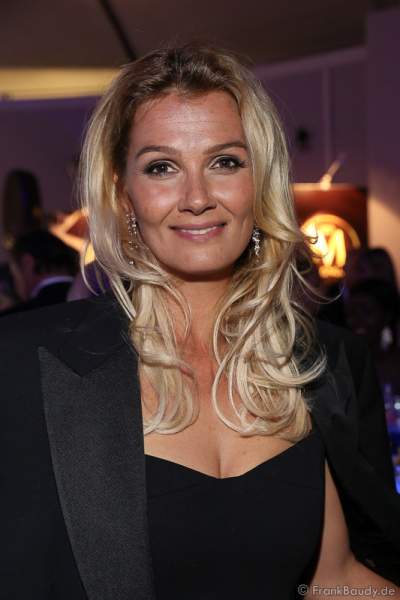 Franziska van Almsick auf der After-Show-Party beim Radio Regenbogen Award 2017 am 07. April in der Europa-Park Arena in Rust