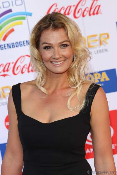 Franziska van Almsick beim Radio Regenbogen Award 2017 am 07. April in der Europa-Park Arena in Rust