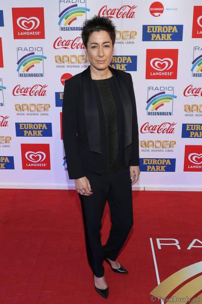 Dunja Hayali beim Radio Regenbogen Award 2017 am 07. April in der Europa-Park Arena in Rust