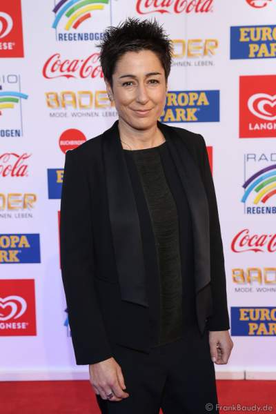 Dunja Hayali beim Radio Regenbogen Award 2017 am 07. April in der Europa-Park Arena in Rust