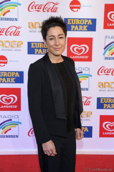 Dunja Hayali beim Radio Regenbogen Award 2017 am 07. April in der Europa-Park Arena in Rust