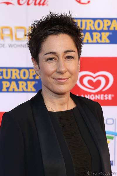 Dunja Hayali beim Radio Regenbogen Award 2017 am 07. April in der Europa-Park Arena in Rust