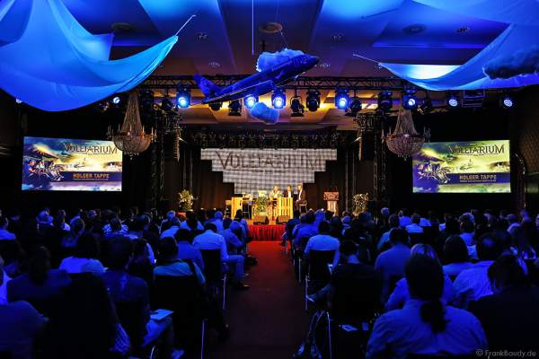 Pressekonferenz bei der Einweihung des Flying-Theater-Voletarium am 1. Juni 2017 im Europa-Park