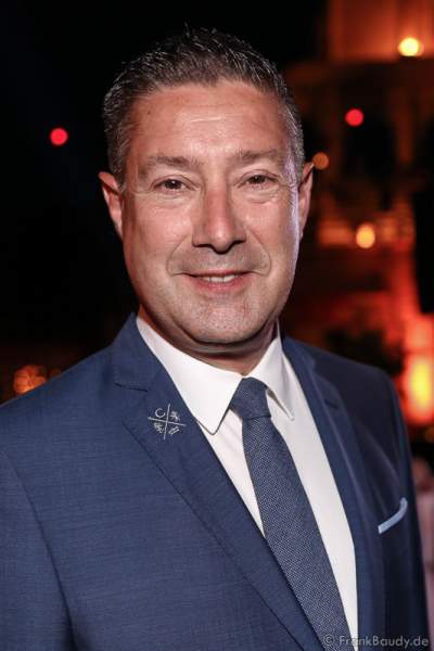 Moderator Joachim Llambi beim 2. Europäischen Missen TEAM-Cup am 6. Juli 2017 im Europa-Park in Rust